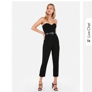 Express Sweetheart Neck Jumpsuit